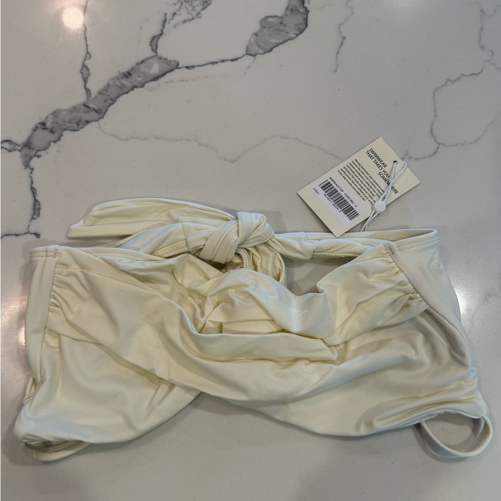 Monday Swimwear - Bordeaux Bikini Top - Ivory